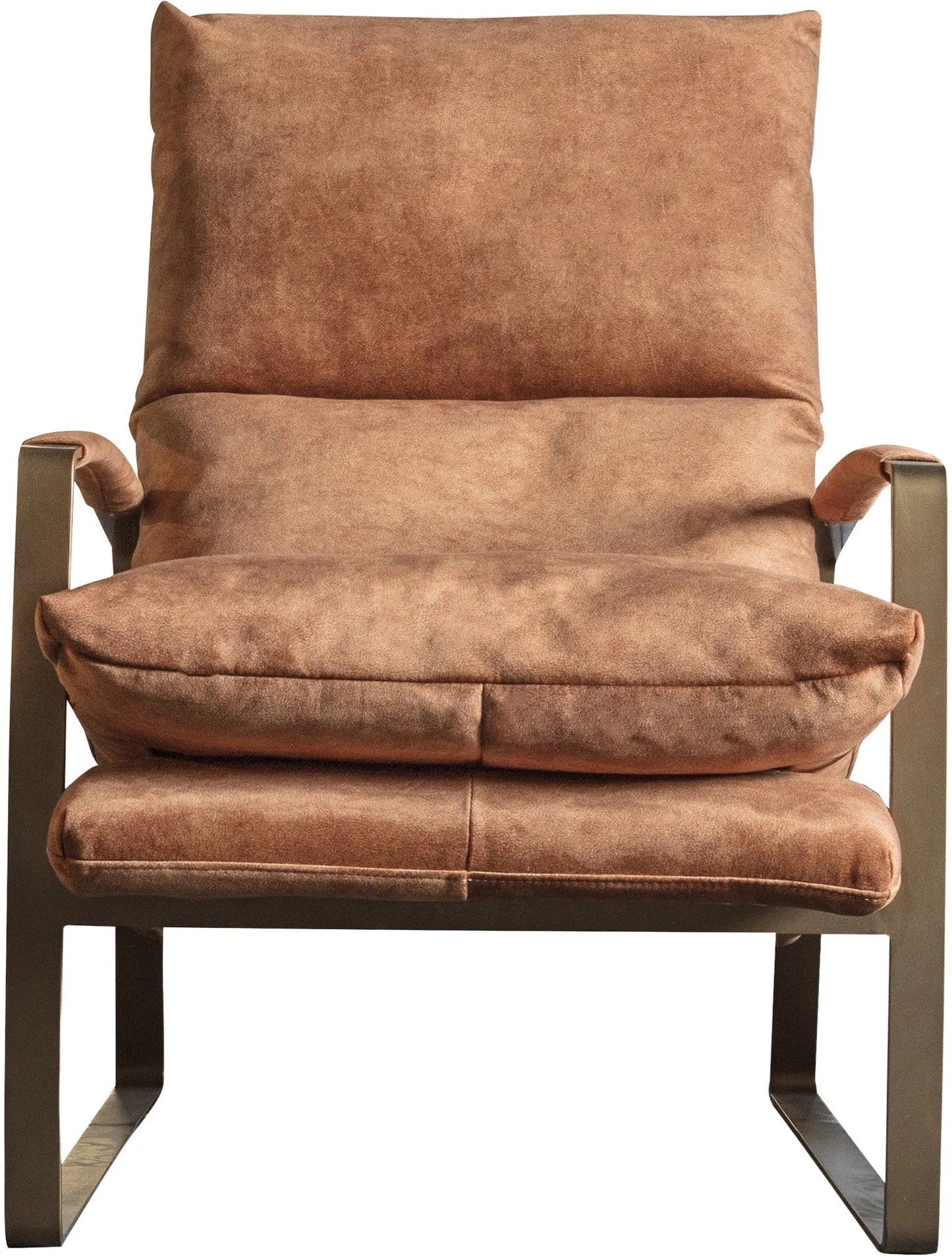 Gallery Direct Fabien Lounge Chair in Ochre