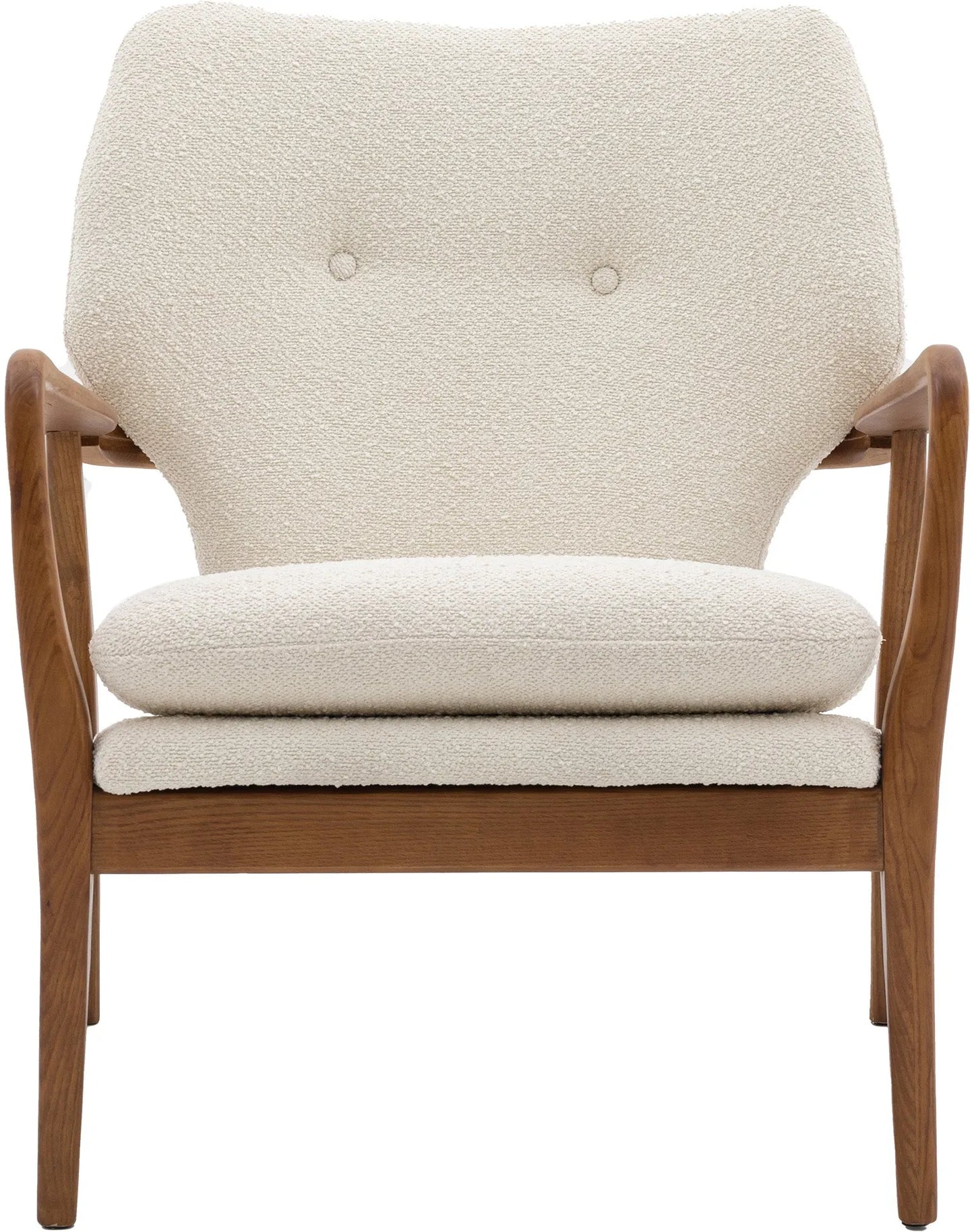 Gallery Direct Jensen Armchair in Cream