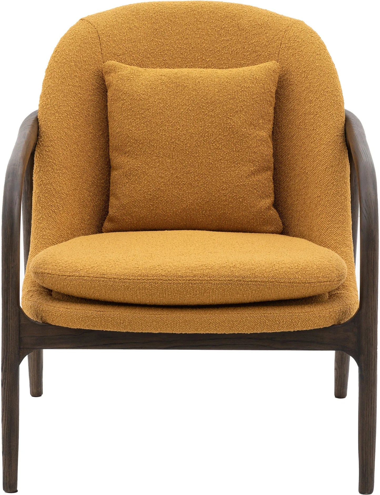 Gallery Direct Alegra Armchair in Ochre