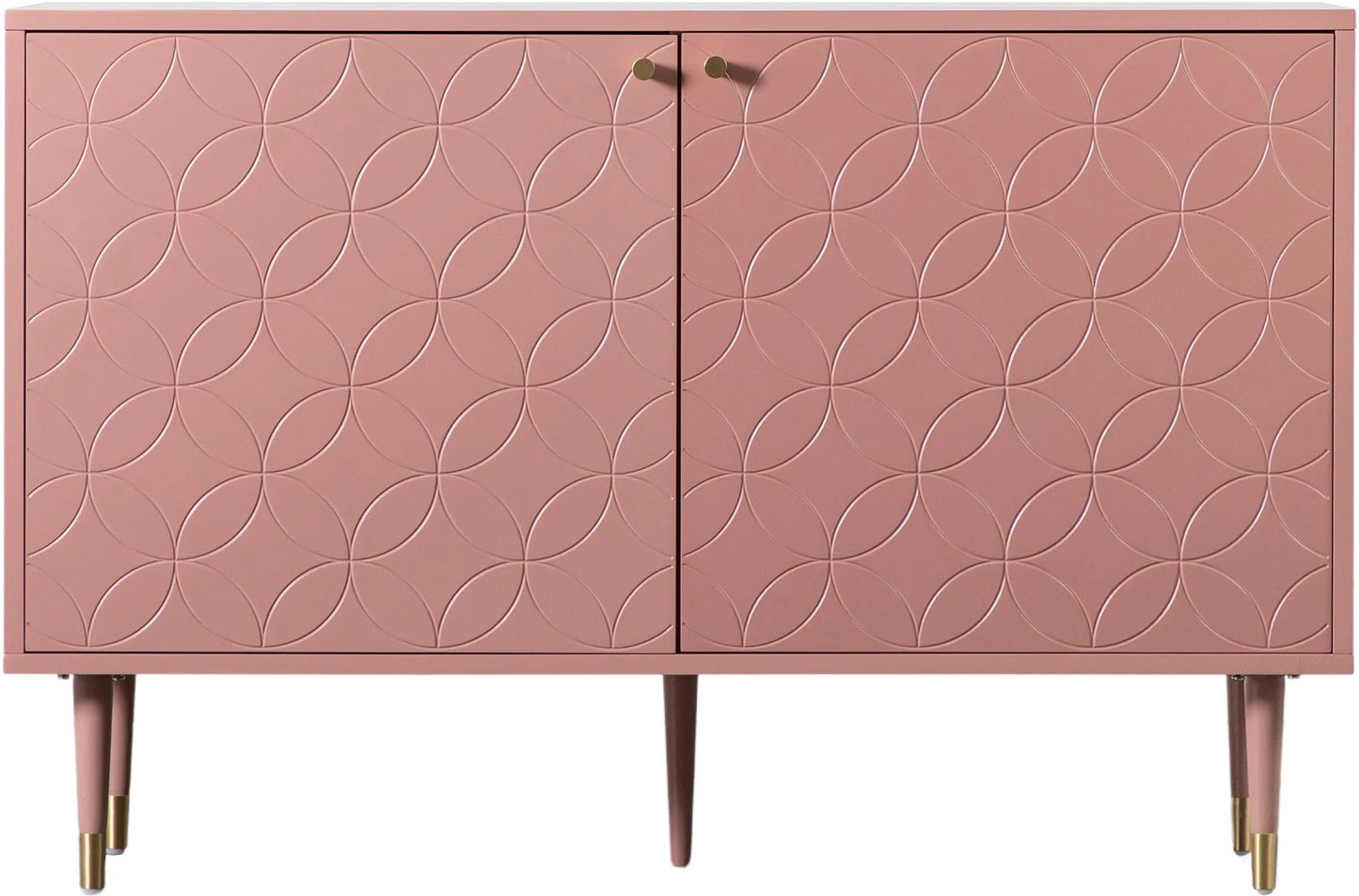 Gallery Direct Holbrook 2 Door Cabinet Pink