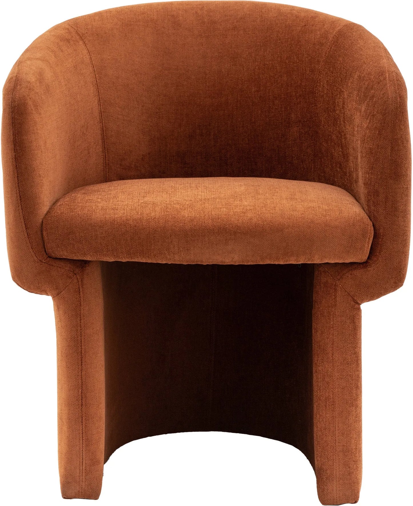 Gallery Direct Holm Dining Chair in Rust