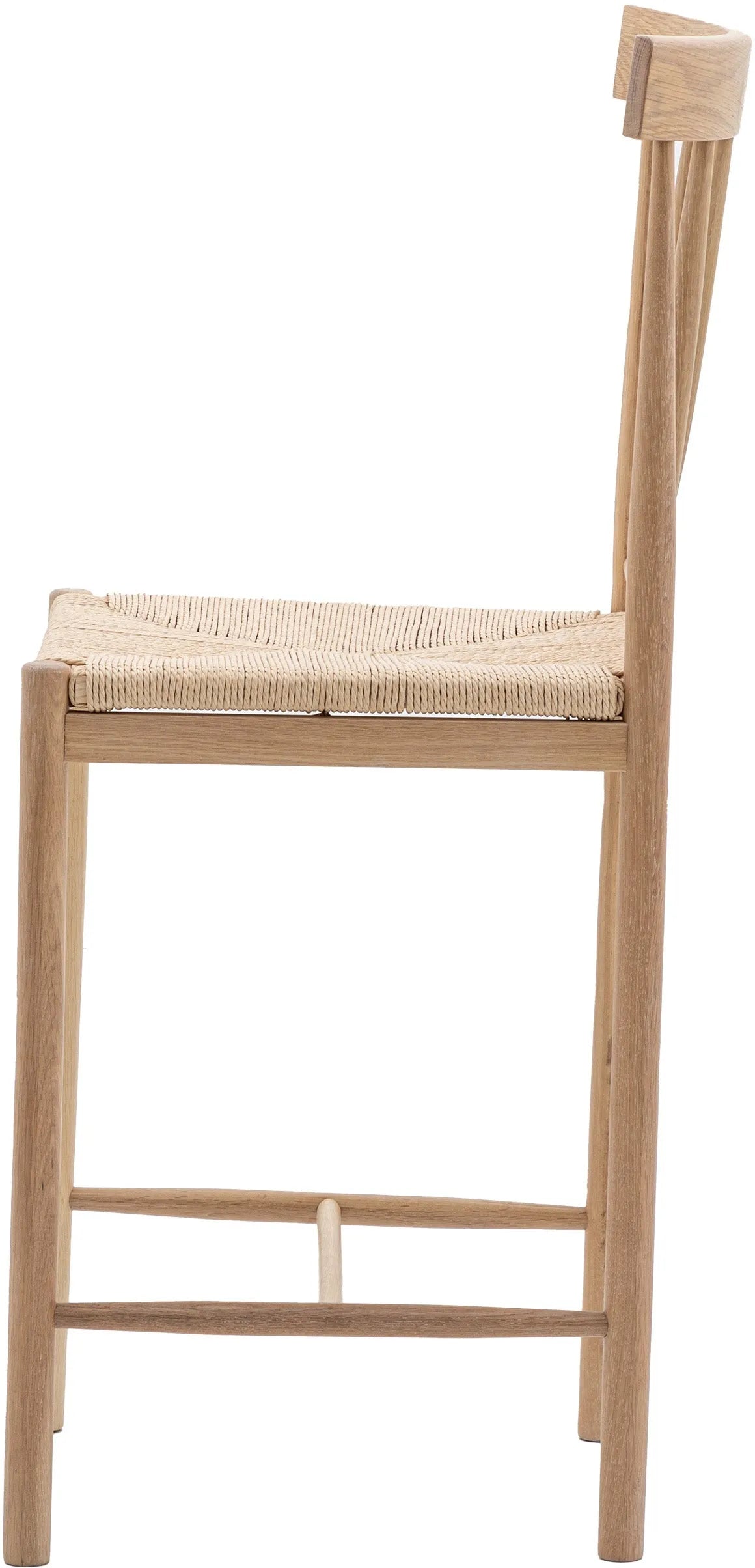 Gallery Direct Pair of Eton Bar Stools in Natural