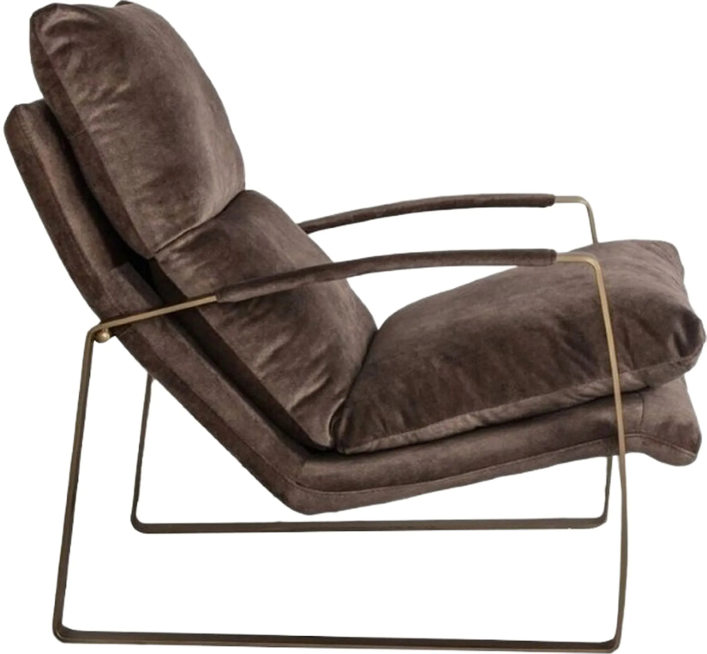 Gallery Direct Fabien Lounge Chair in Mineral
