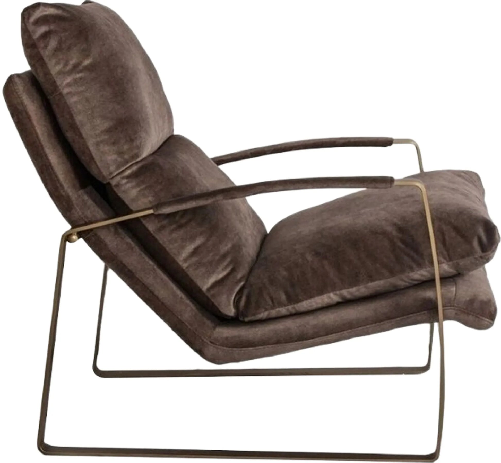 Gallery Direct Fabien Lounge Chair in Mineral