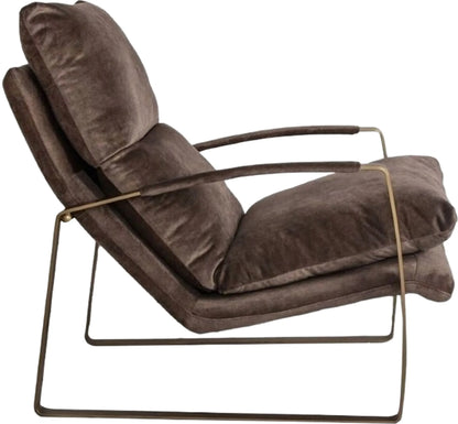 Gallery Direct Fabien Lounge Chair in Mineral