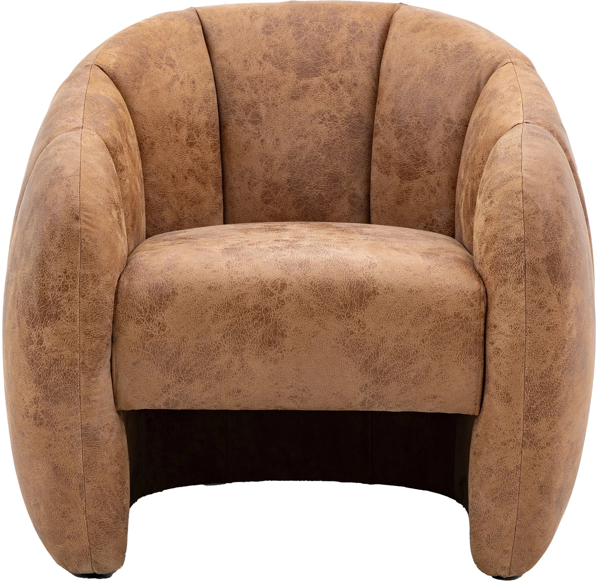 Gallery Direct Atella Tub Chair in Antique Tan
