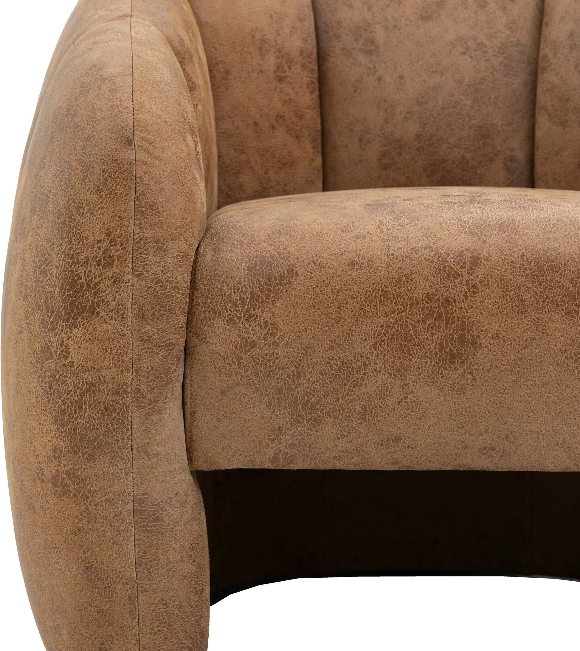 Gallery Direct Atella Tub Chair in Antique Tan