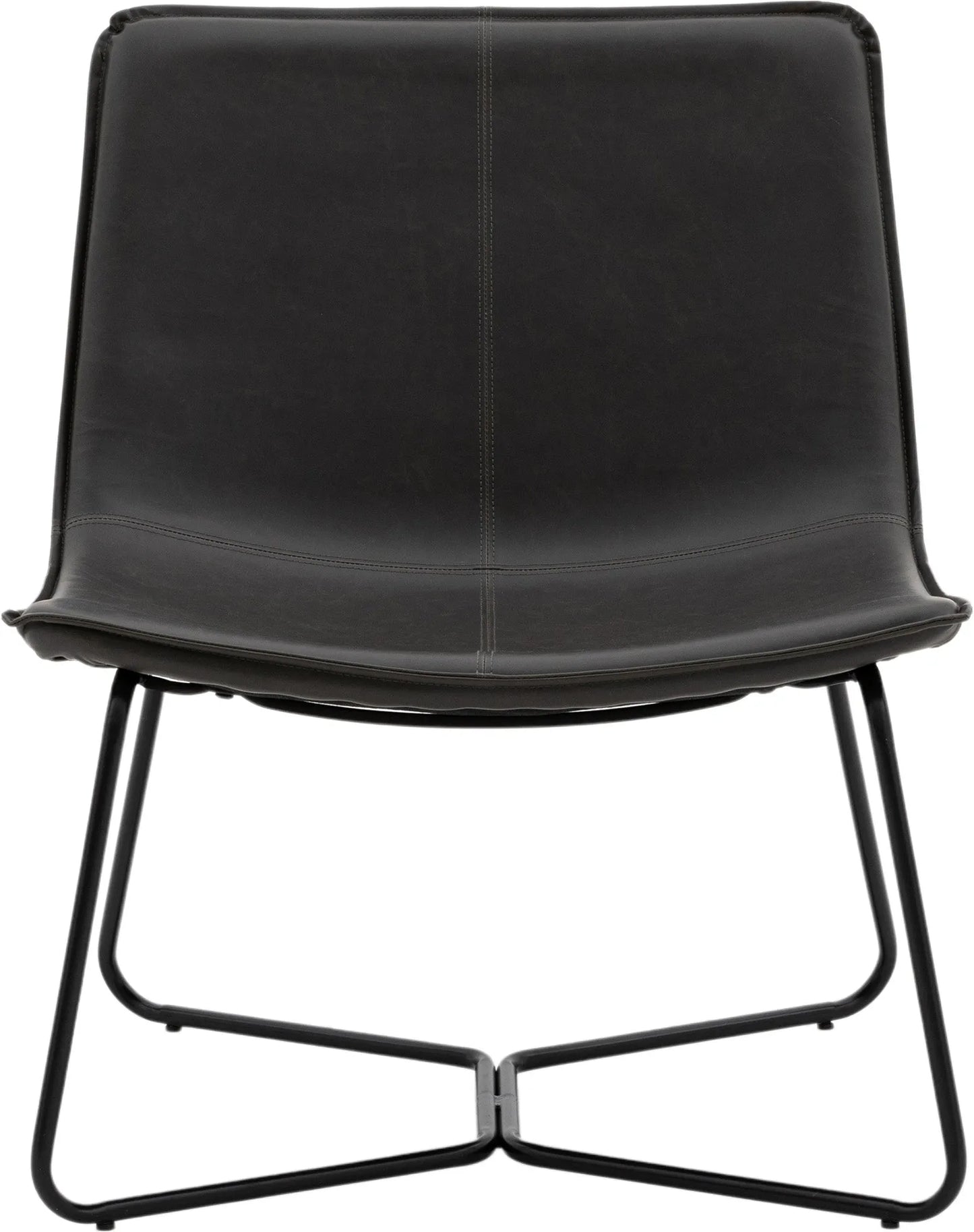 Gallery Direct Hawking Lounge Chair in Charcoal