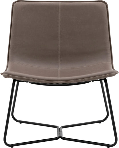 Gallery Direct Hawking Lounge Chair in Ember