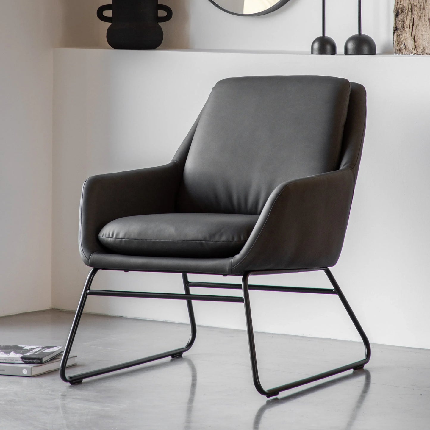 Gallery Direct Funton Chair in Charcoal
