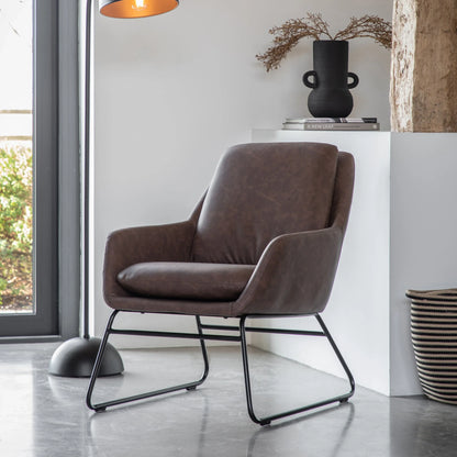 Gallery Direct Funton Chair in Brown