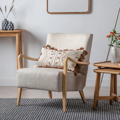 Gallery Direct Chedworth Armchair in Natural Linen