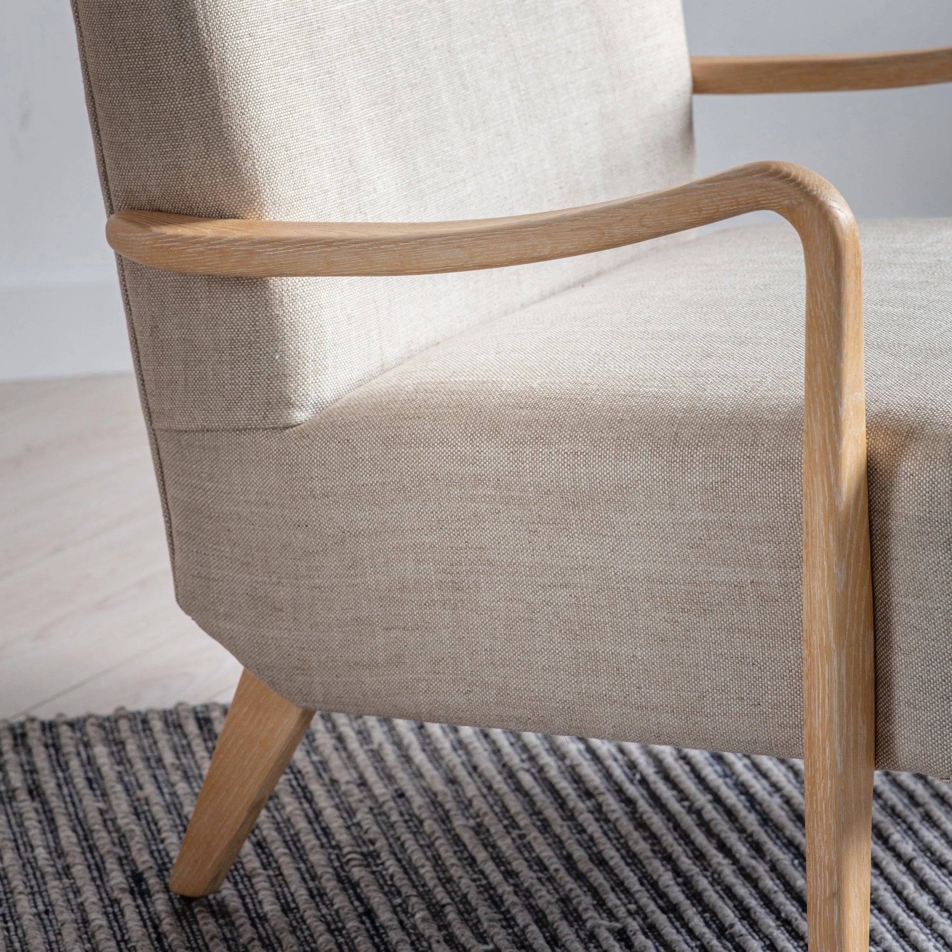 Gallery Direct Chedworth Armchair in Natural Linen