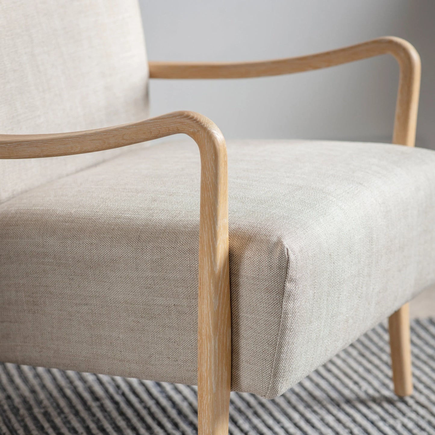 Gallery Direct Chedworth Armchair in Natural Linen