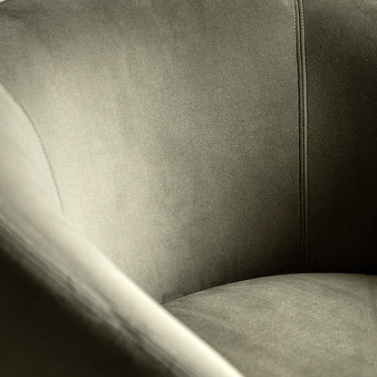 Gallery Direct Curvo Armchair in Moss Green