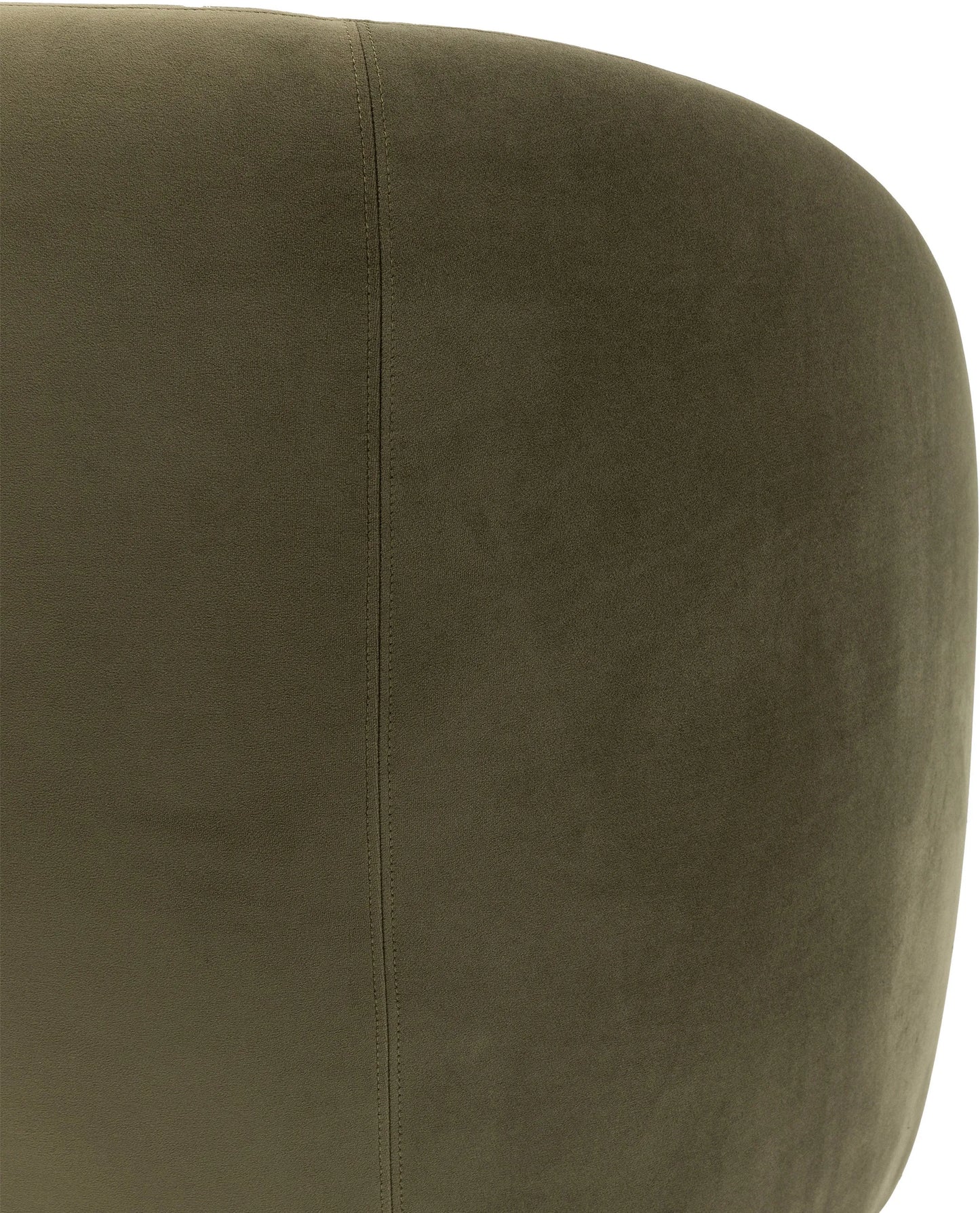 Gallery Direct Curvo Armchair in Moss Green