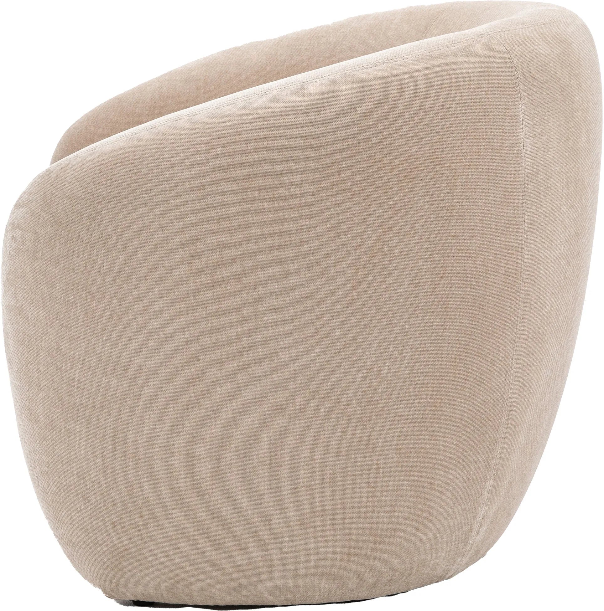 Gallery Direct Curvo Armchair in Cream
