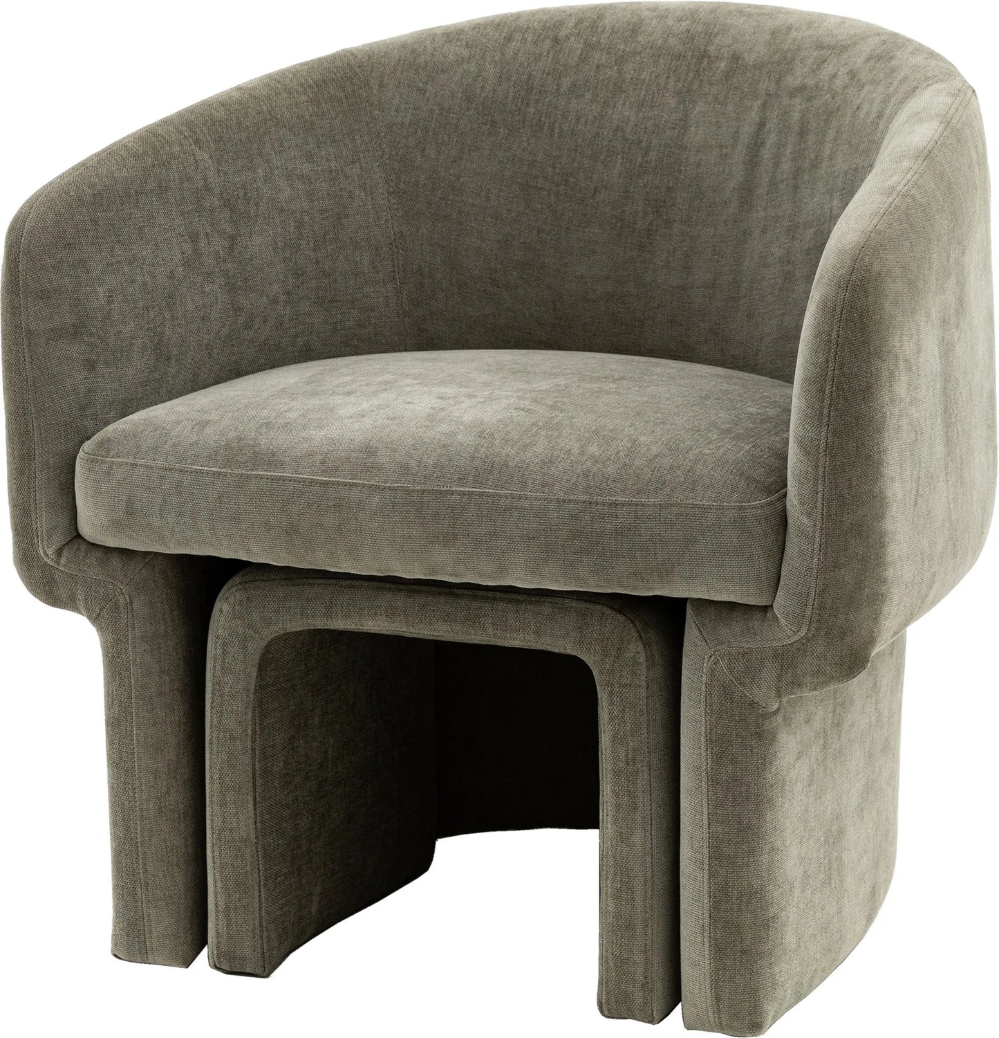 Gallery Direct Asko Armchair in Sage Grey