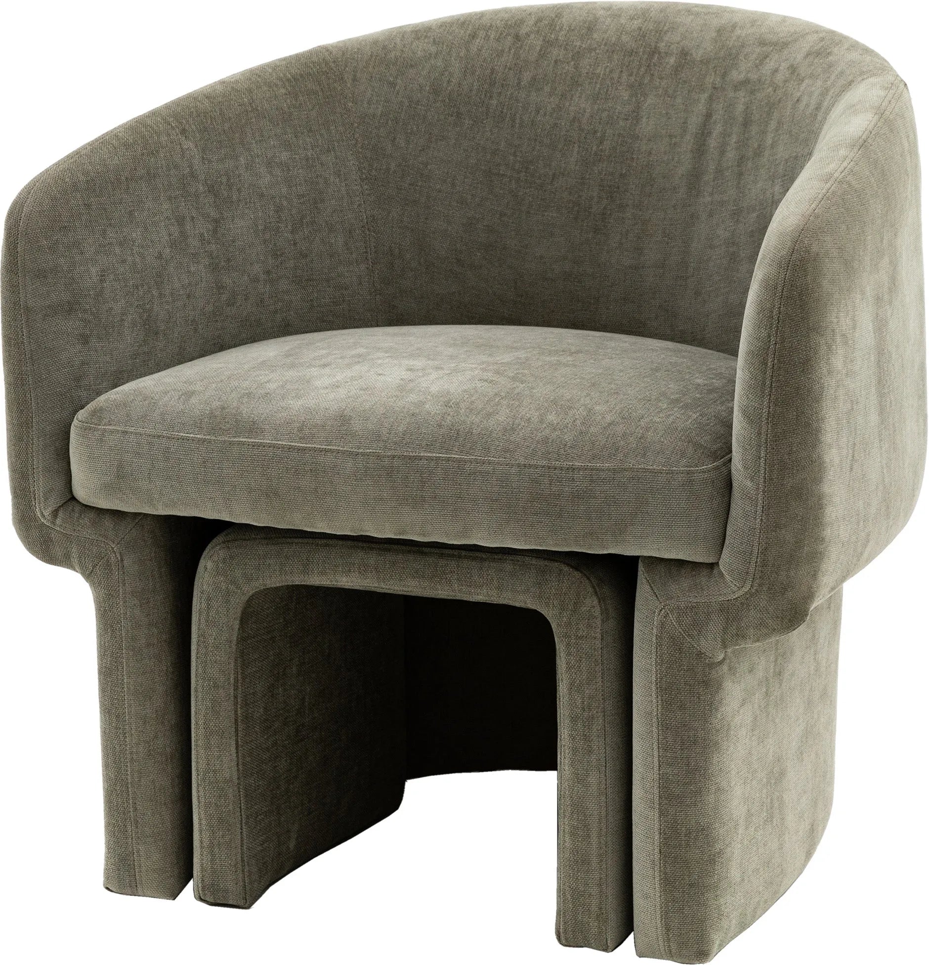 Gallery Direct Asko Armchair in Sage Grey