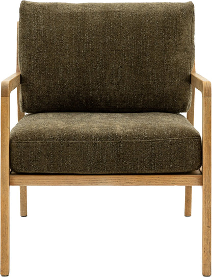 Gallery Direct Cortona Armchair in Moss Green