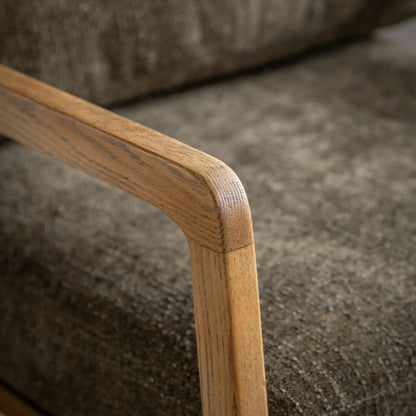 Gallery Direct Cortona Armchair in Moss Green