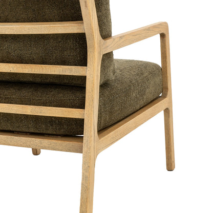 Gallery Direct Cortona Armchair in Moss Green