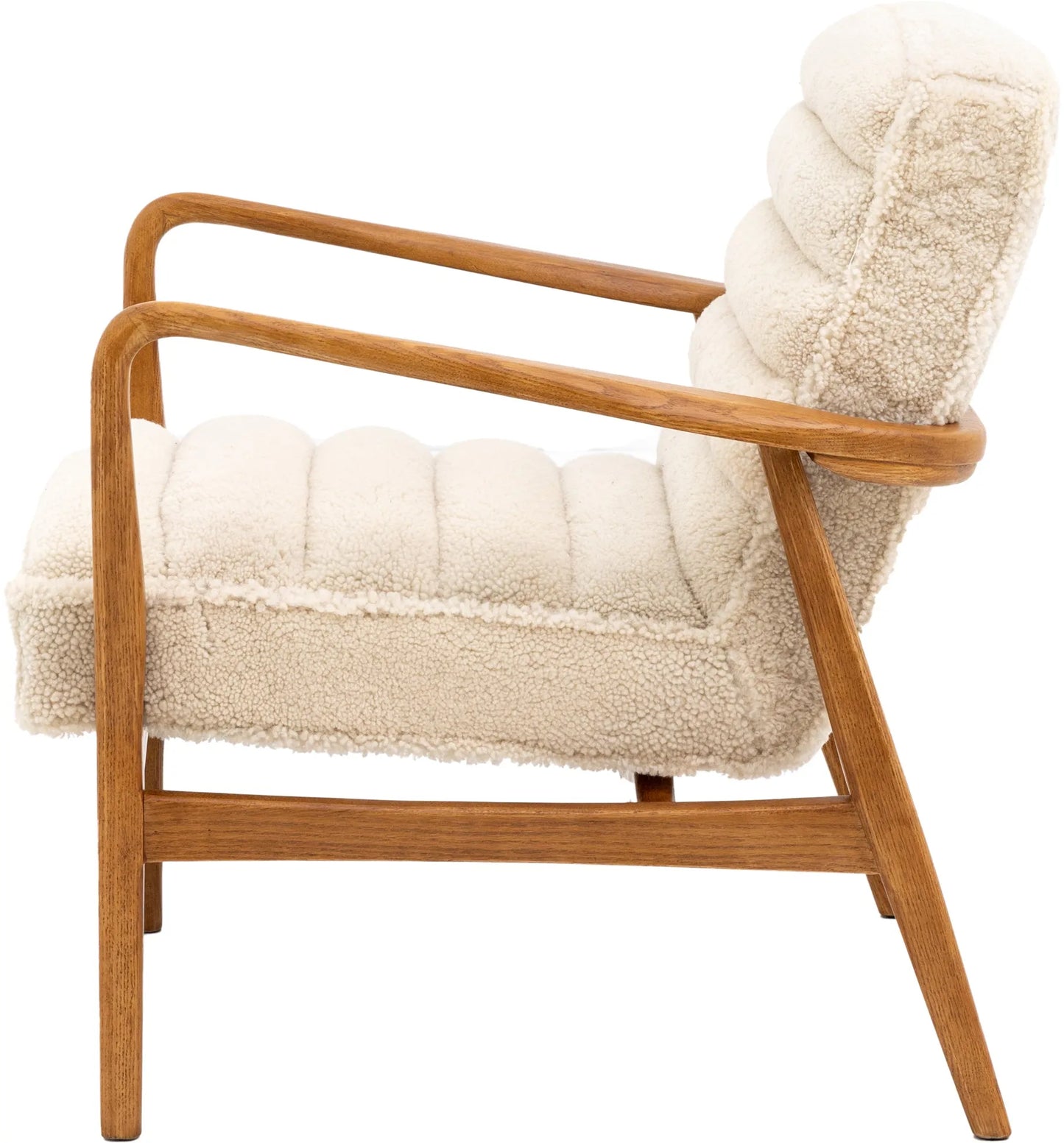 Gallery Direct Datsun Armchair in Cream Sheepskin