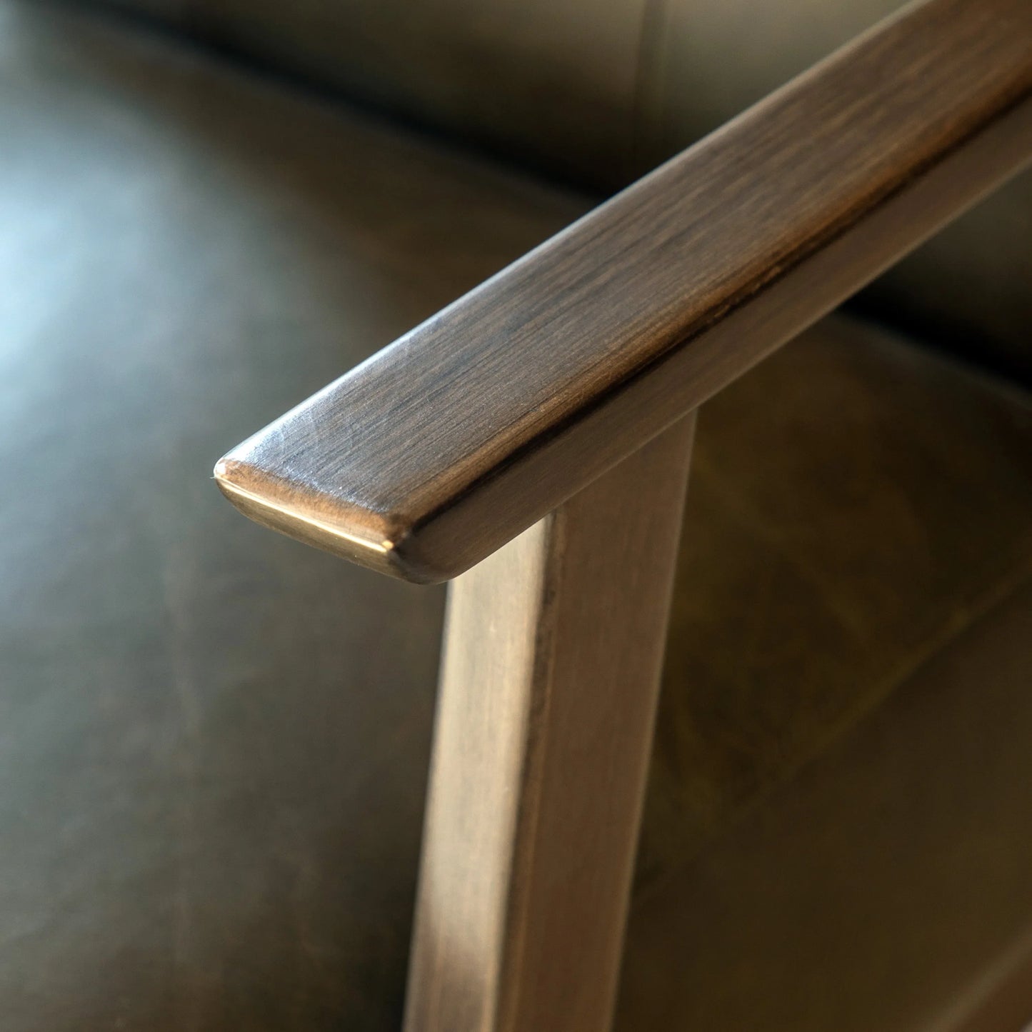 Gallery Direct Blackhall Armchair in Heritage Green Leather