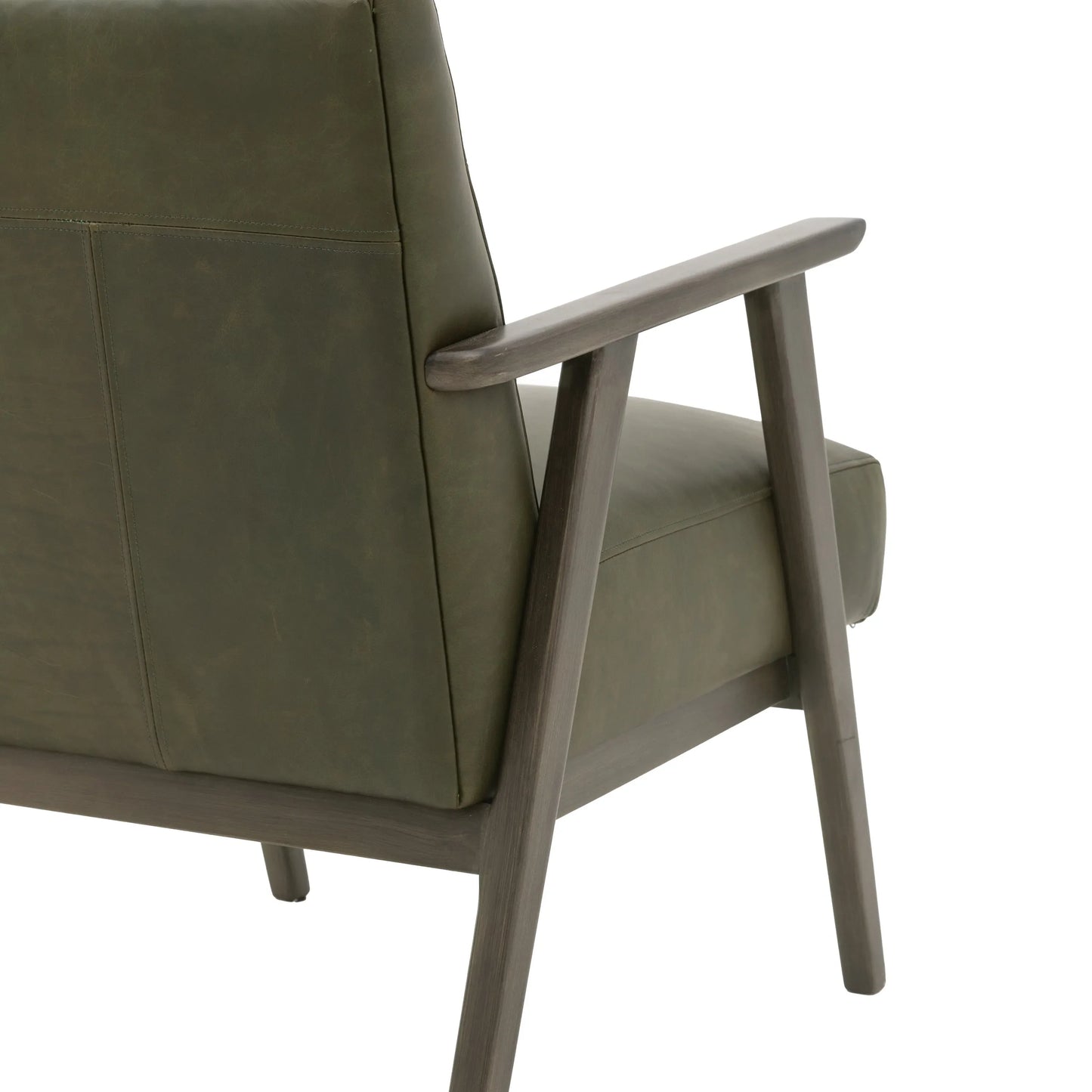 Gallery Direct Blackhall Armchair in Heritage Green Leather
