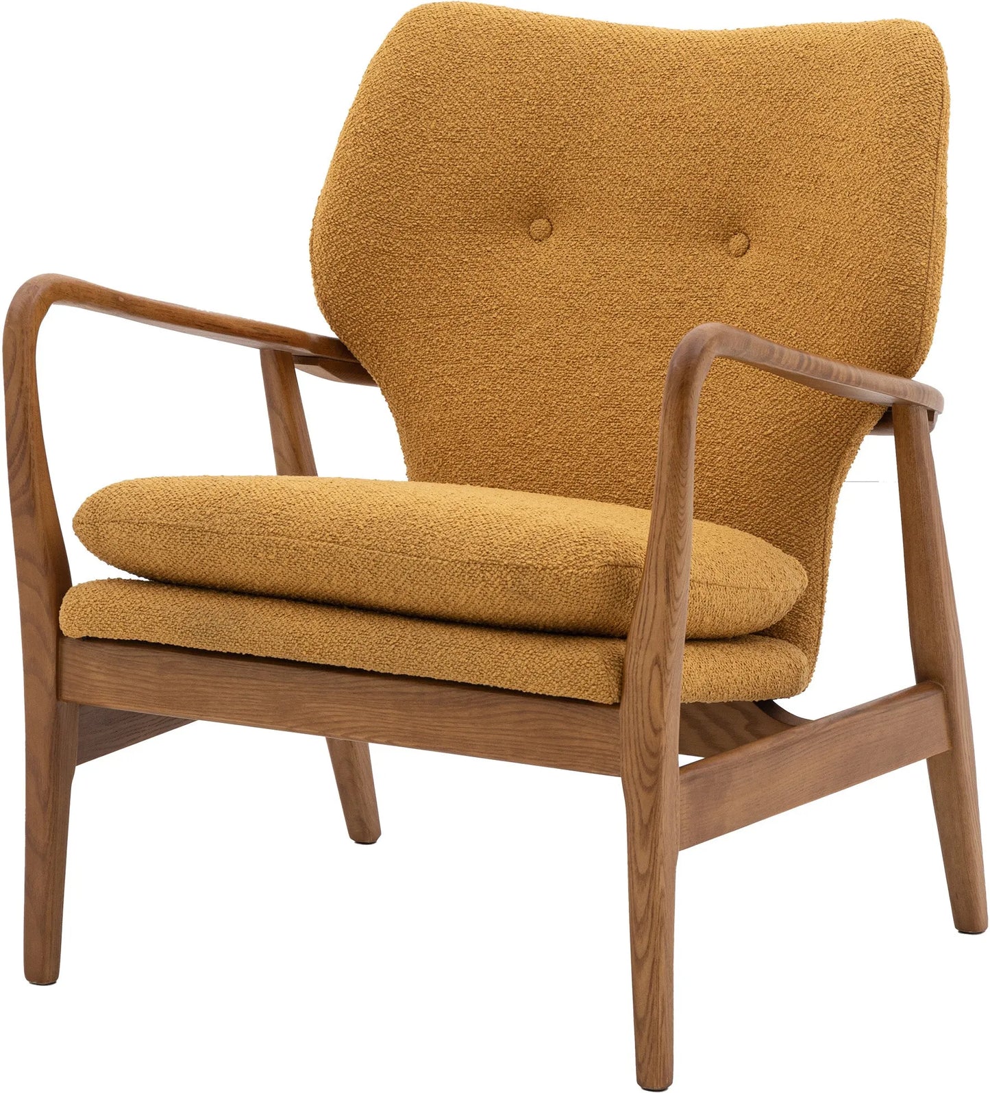 Gallery Direct Jensen Armchair in Ochre