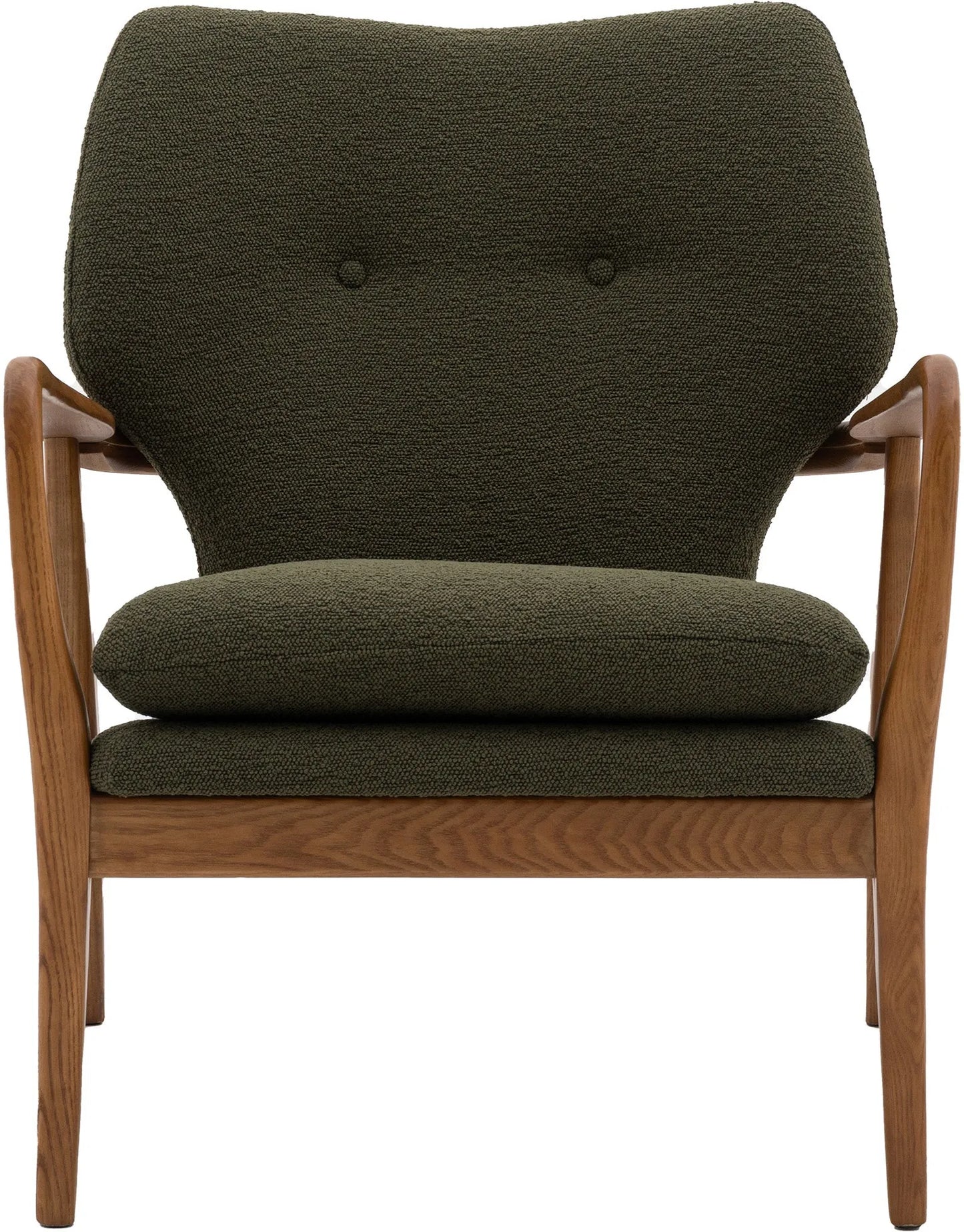 Gallery Direct Jensen Armchair in Green