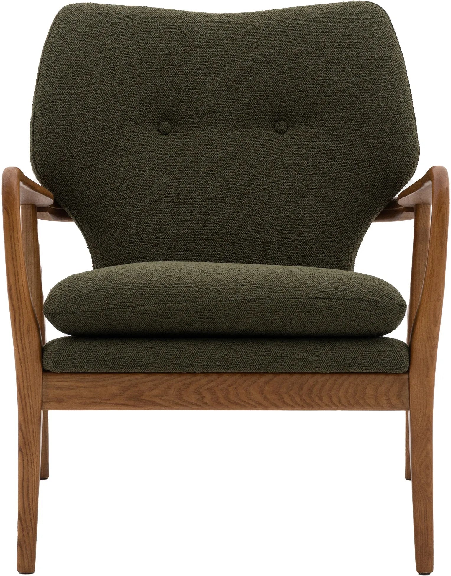 Gallery Direct Jensen Armchair in Green
