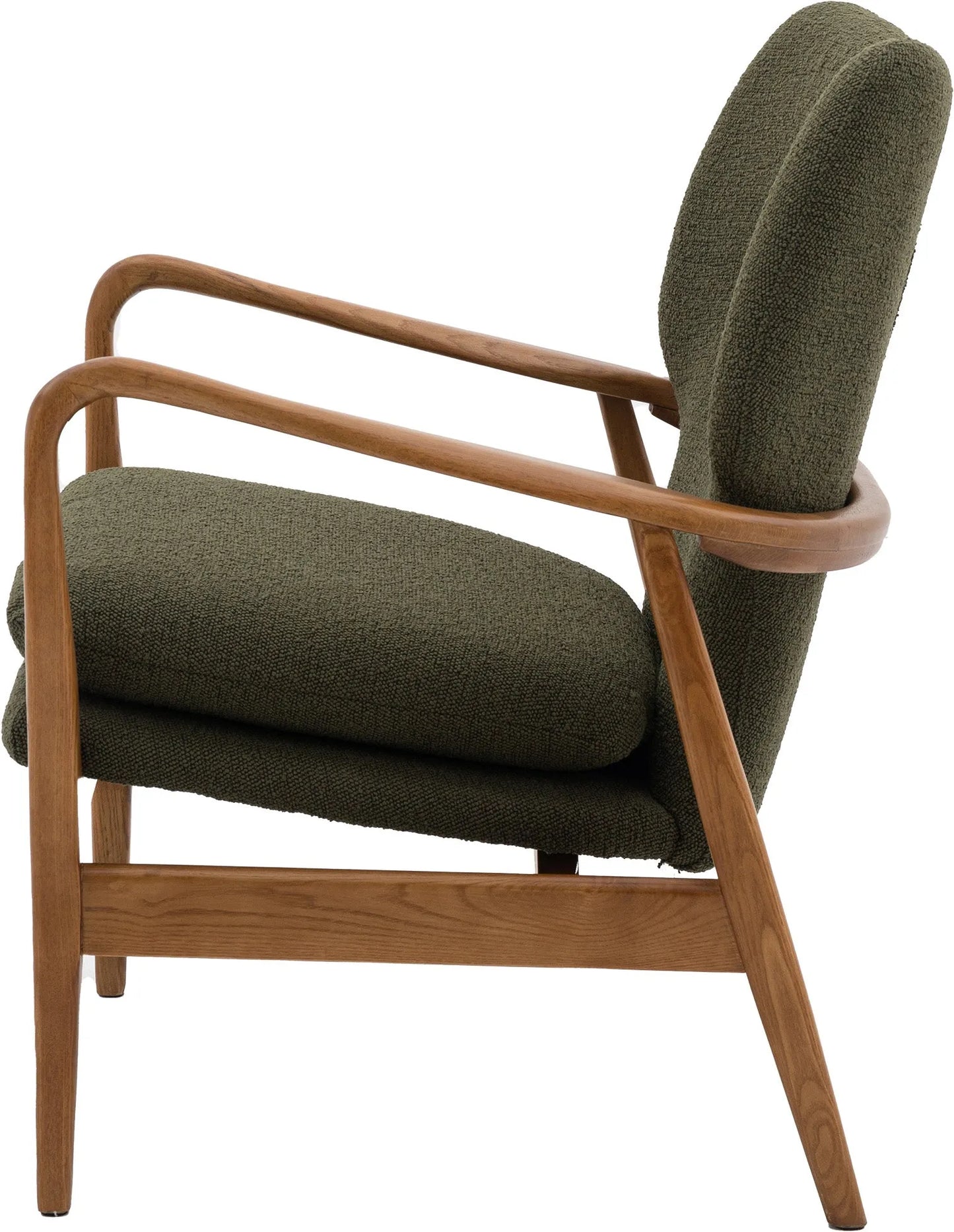 Gallery Direct Jensen Armchair in Green
