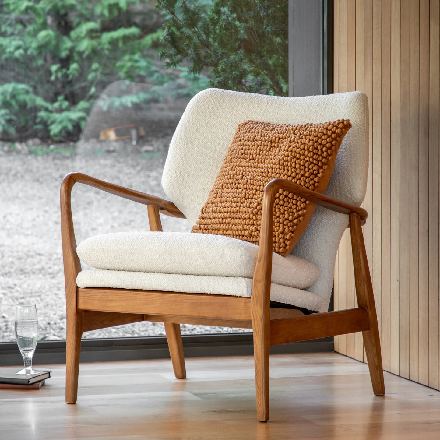 Gallery Direct Jensen Armchair in Cream