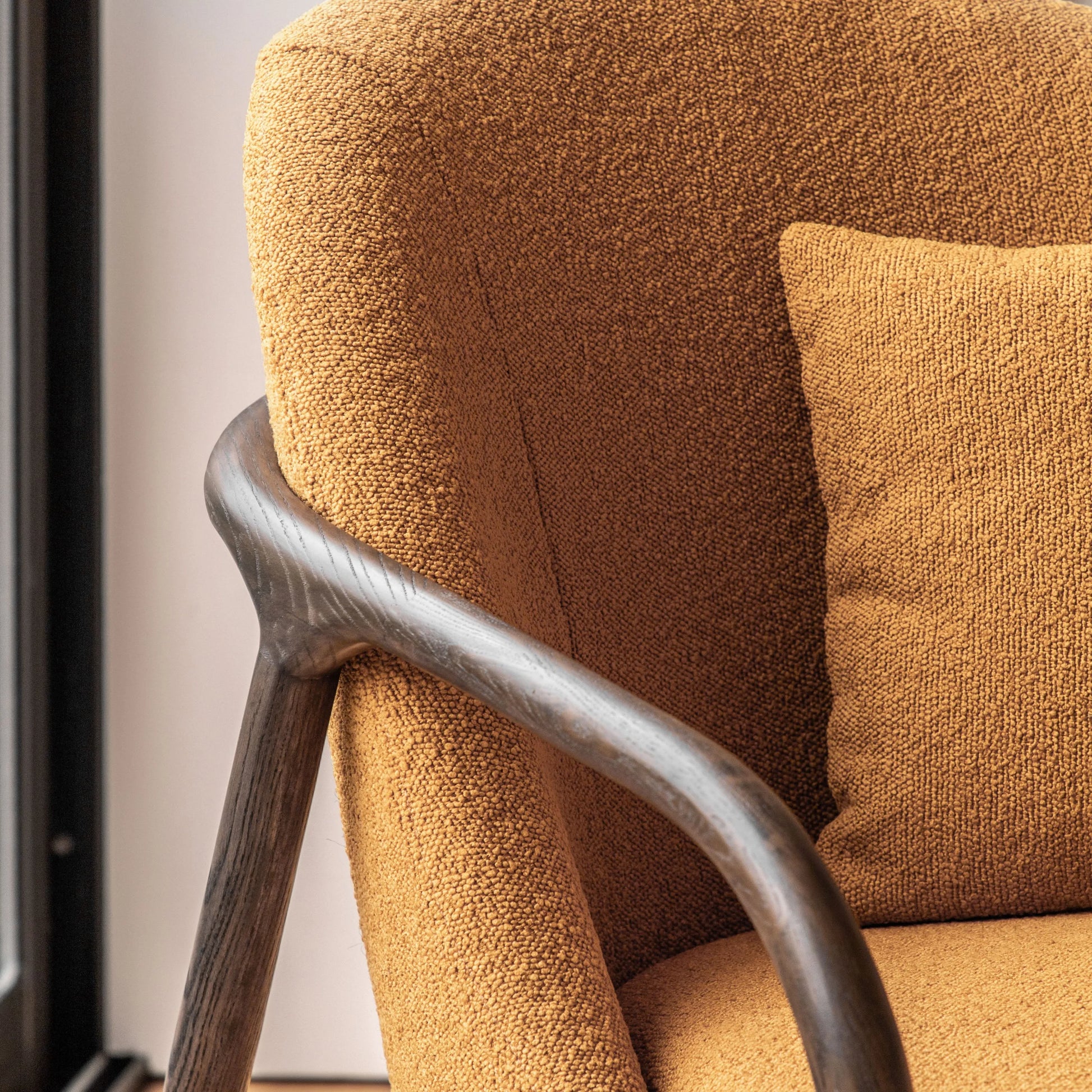 Gallery Direct Alegra Armchair in Ochre
