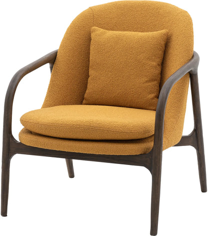 Gallery Direct Alegra Armchair in Ochre