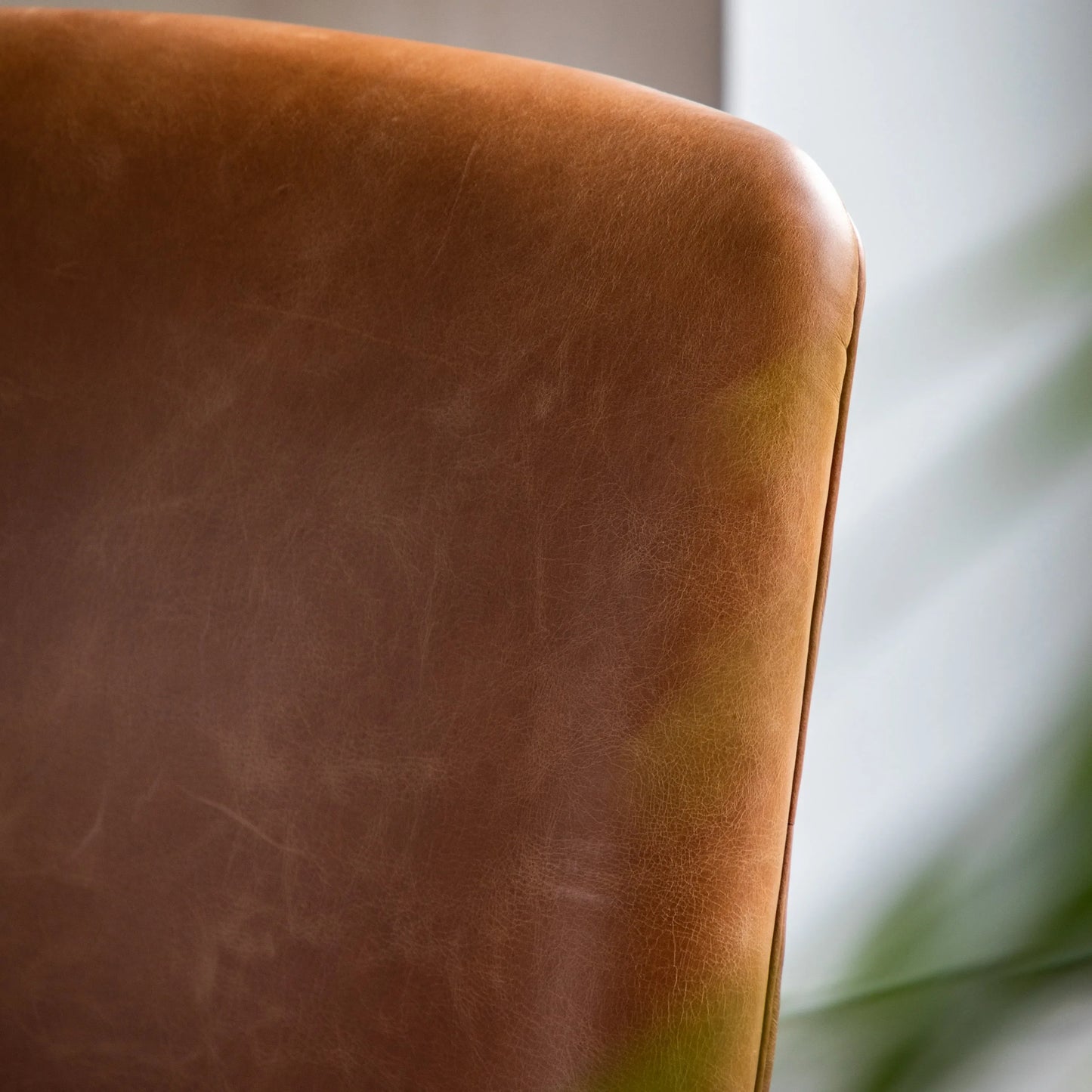 Gallery Direct Carrera Armchair in Brown Leather