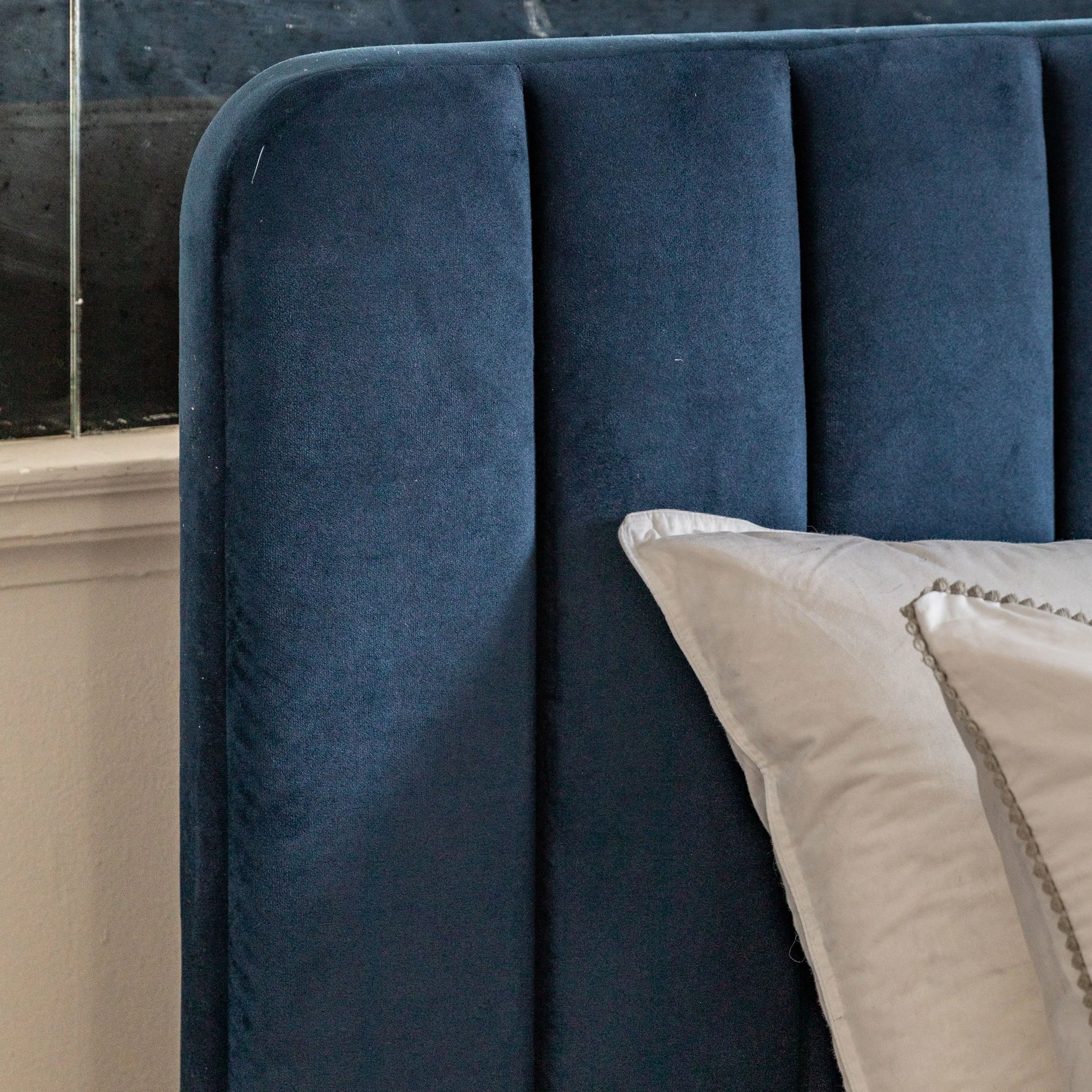 Gallery Direct Kensington Double Bed in Indigo