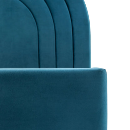 Gallery Direct Arch Kingsize Bed in Kingfisher