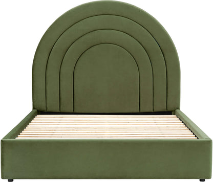 Gallery Direct Arch Kingsize Bed in Olive