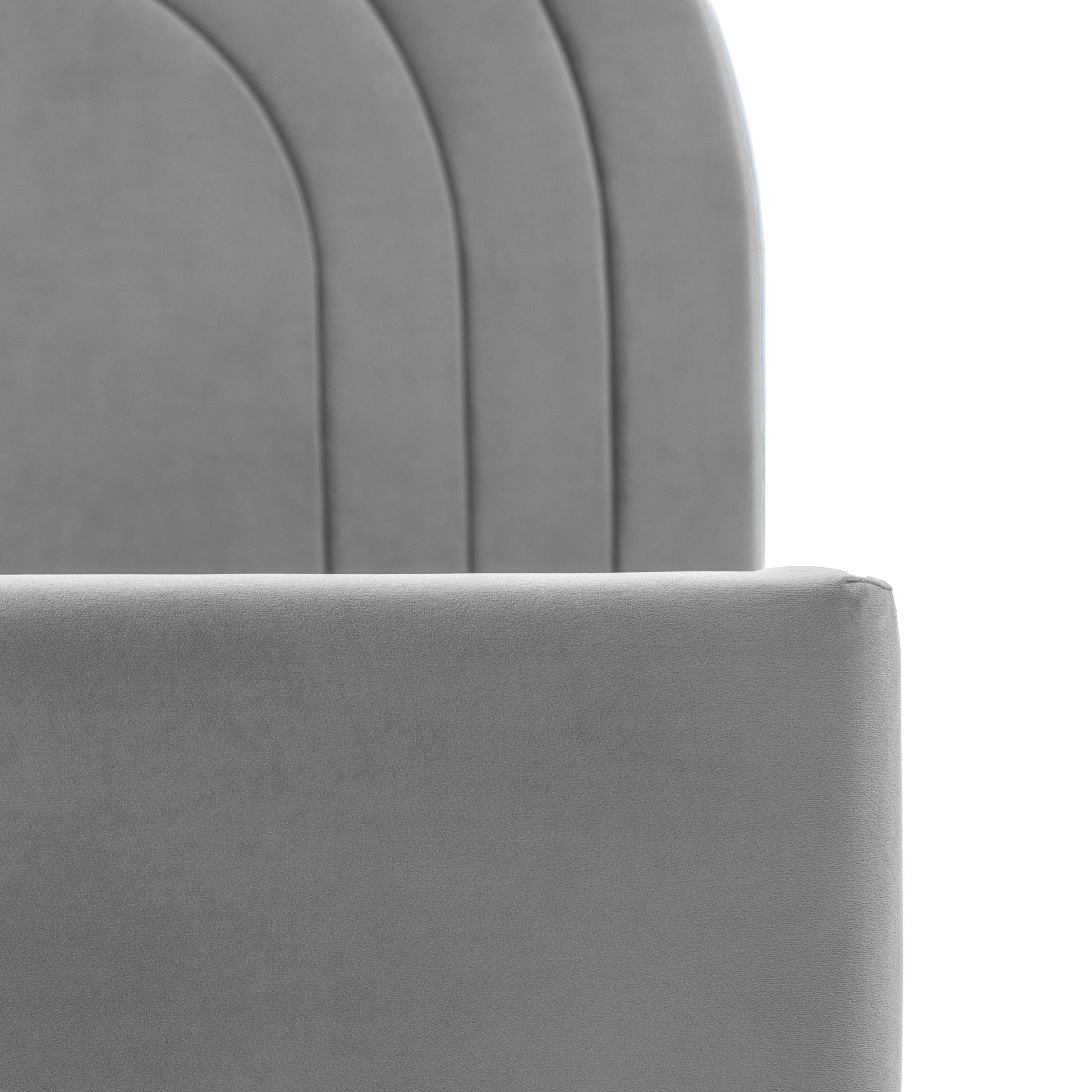 Gallery Direct Arch Kingsize Bed in Elephant