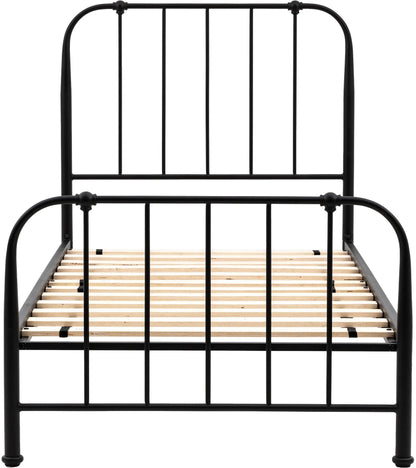Gallery Direct Loughton Single Bedstead in Black