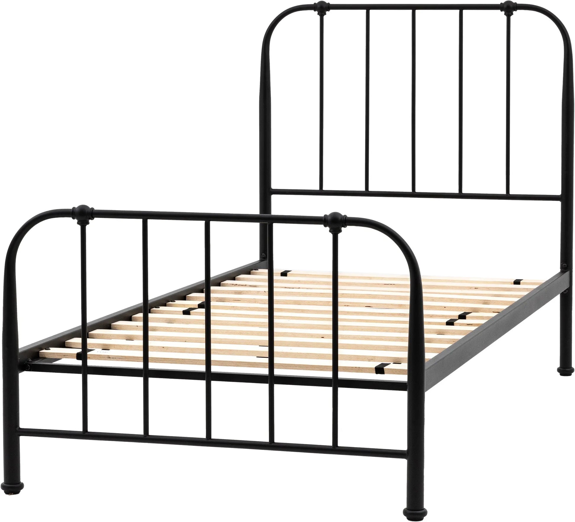 Gallery Direct Loughton Single Bedstead in Black