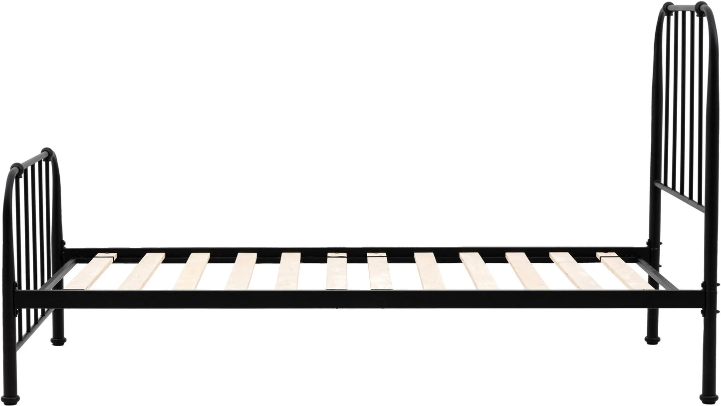 Gallery Direct Loughton Single Bedstead in Black
