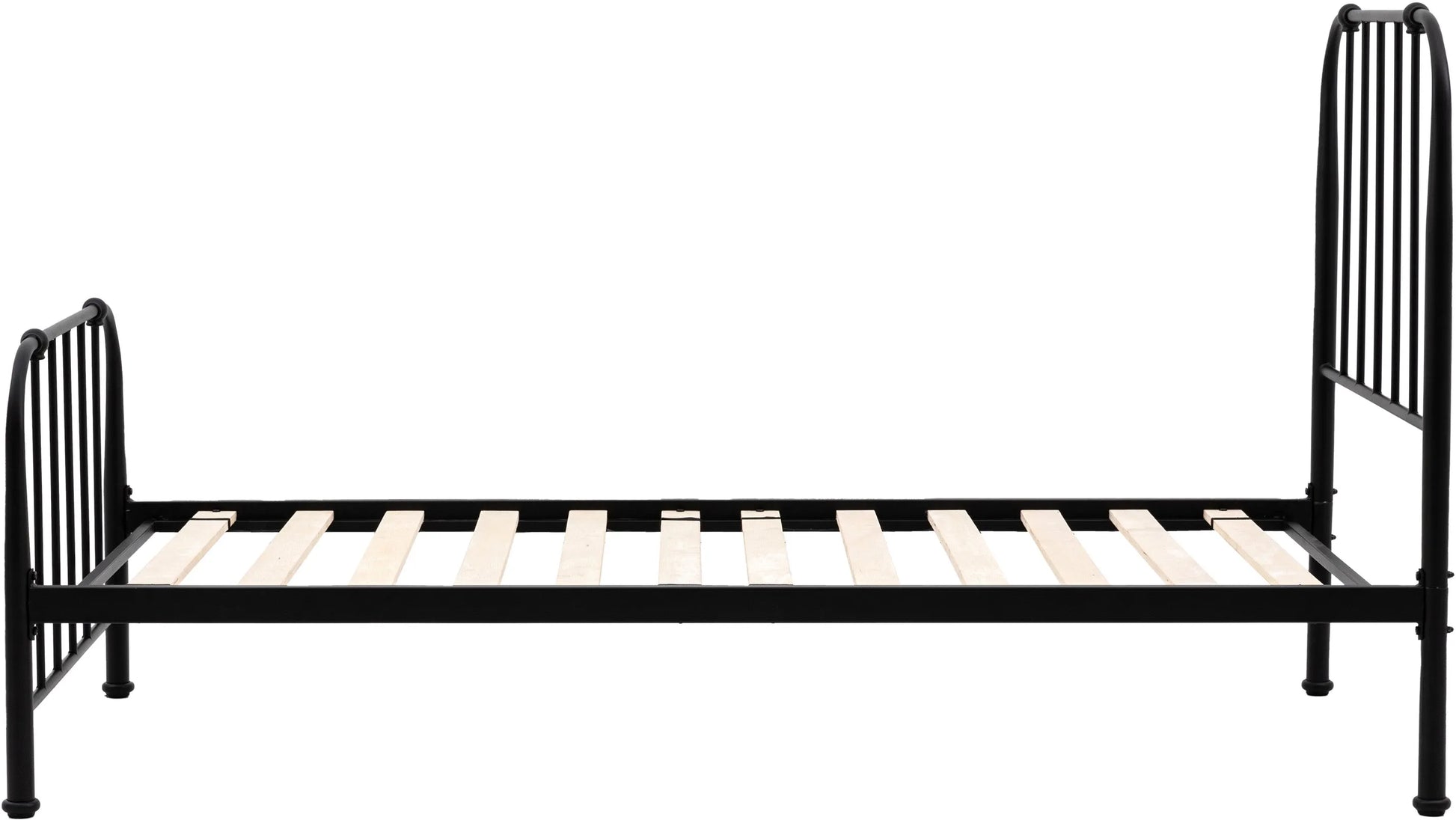 Gallery Direct Loughton Single Bedstead in Black