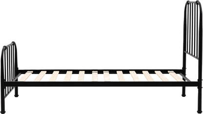 Gallery Direct Loughton Single Bedstead in Black