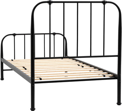 Gallery Direct Loughton Single Bedstead in Black