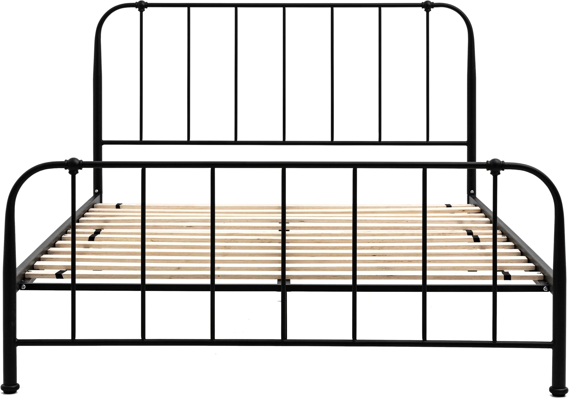 Gallery Direct Loughton Double Bedstead in Black