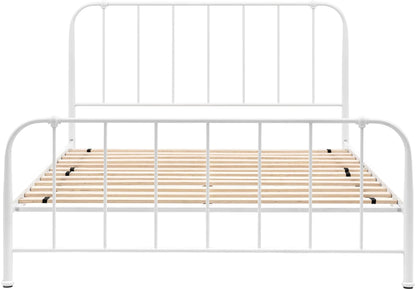 Gallery Direct Loughton Double Bedstead in Ivory