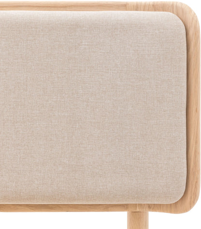 Gallery Direct Hatfield Double Bed Natural